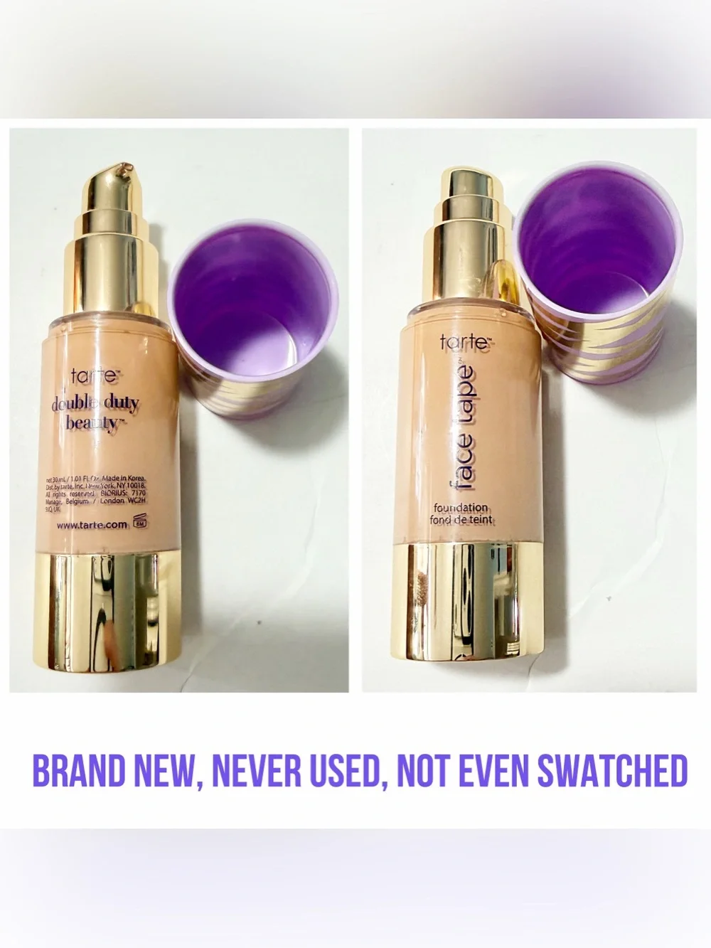 NWOB Tarte Face Tape Full Coverage Liquid Foundation - 35B Medium Beige